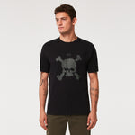Camiseta / Playera Oakley Camo Skull Tee Blackout FOA404383-02E