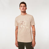 Camiseta / Playera Oakley Camo Skull Tee Humus FOA404383-31R