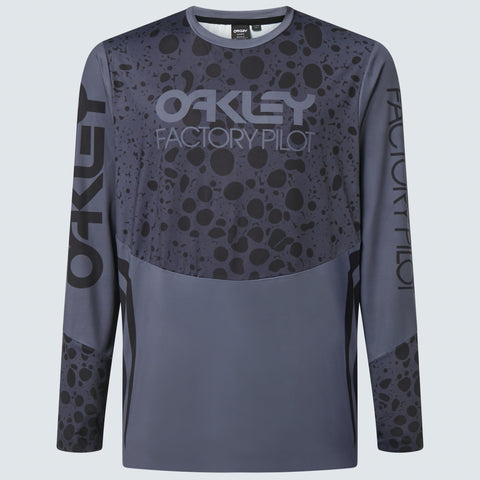 Camiseta / Playera Oakley Maven RC LS Jersey Black Frog FOA404403-9TA