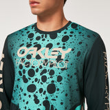 Camiseta / Playera Oakley Maven RC LS Jersey Green Frog FOA404403-9TL