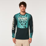 Camiseta / Playera Oakley Maven RC LS Jersey Green Frog FOA404403-9TL
