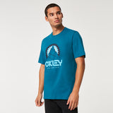 Camiseta / Playera Oakley Mountains Out B1B Tee Aurora Blue FOA404435-67M