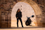 Camisa protecciones Moto Speed & Strength Speed Society Gris de Mujer