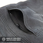 Pantalon Moto Con Protecciones Joe Rocket Mission 2.0 Jeans Negro