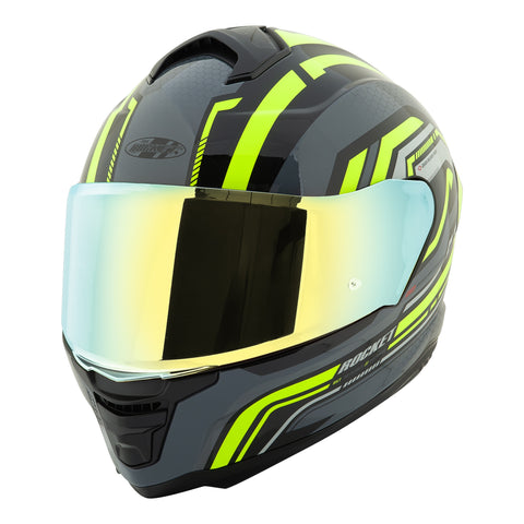 Casco Integral Joe Rocket RKT 110 Highside Gris Mica Iridio