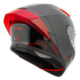 Casco Integral Joe Rocket RKT 105 ION Negro Brillante Mica Rosa