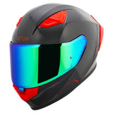 Casco Integral Joe Rocket RKT 105 ION Negro Brillante Mica Verde