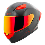 Casco Integral Joe Rocket RKT 105 ION Negro Brillante Mica Roja