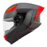 Casco Integral Joe Rocket RKT 105 ION Negro Brillante Mica Rosa