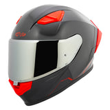 Casco Integral Joe Rocket RKT 105 ION Negro Brillante Mica Plata