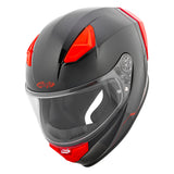 Casco Integral Joe Rocket RKT 105 ION Negro Brillante Mica Rosa