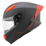 Casco Integral Joe Rocket RKT 105 ION Negro Mate Mica Rosa