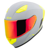Casco Integral Joe Rocket RKT 105 ION Gris Mate Mica Roja