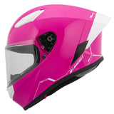 Casco Integral Joe Rocket RKT 105 ION Rosa Brillante Mujer Mica Humo