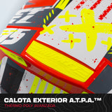 Casco Integral Joe Rocket RKT 105 Rapid Rojo HiVis