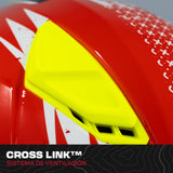 Casco Integral Joe Rocket RKT 105 Rapid Rojo HiVis