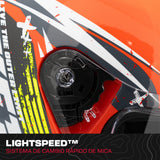 Casco Integral Joe Rocket RKT 105 Rapid Rojo HiVis