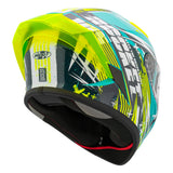 Casco Integral Joe Rocket RKT 105 Rapid Verde HiVis