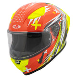 Casco Integral Joe Rocket RKT 105 Rapid Rojo HiVis