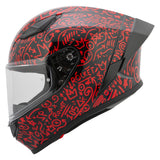 Casco Integral Joe Rocket RKT 105 Super Moto Rojo / Negro