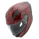 Casco Integral Joe Rocket RKT 105 Super Moto Rojo / Negro