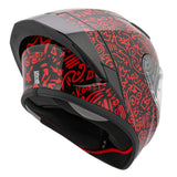 Casco Integral Joe Rocket RKT 105 Super Moto Rojo / Negro