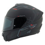Casco Integral Joe Rocket Rkt 110 Resistor Negro Mica Humo