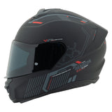 Casco Integral Joe Rocket Rkt 110 Resistor Negro Mica Humo