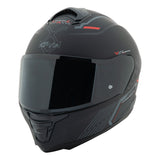 Casco Integral Joe Rocket Rkt 110 Resistor Negro Mica Humo