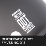 Casco Integral Joe Rocket Rkt 180 Solid Negro Brillante Café Racer