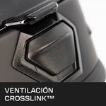Casco Integral Joe Rocket Rkt 180 Solid Negro Brillante Café Racer