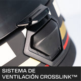 Casco Integral Joe Rocket Rkt 180 Classic 92 Negro Café Racer