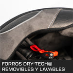 Casco Integral Joe Rocket Rkt 180 Classic 92 Negro Café Racer