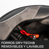 Casco Integral Joe Rocket Rkt 180 Classic 92 Negro Café Racer