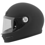 Casco Integral Joe Rocket Rkt 180 Solid Negro Mate Café Racer