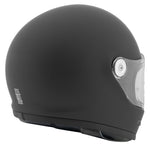 Casco Integral Joe Rocket Rkt 180 Solid Negro Mate Café Racer