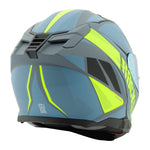 Casco Integral Joe Rocket Rkt 210 Reactor Azul Mate / Neón ECE 22-06