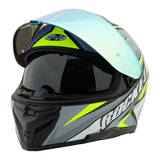 Casco Integral Joe Rocket Rkt 210 Reactor Gris Mate / Neón ECE 22-06