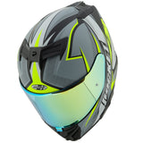 Casco Integral Joe Rocket Rkt 210 Reactor Gris Mate / Neón ECE 22-06