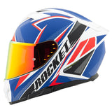 Casco Integral Joe Rocket RKT 210 Reactor Azul Mate / Rojo ECE 22-06