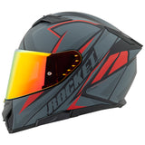Casco Integral Joe Rocket RKT 210 Reactor Negro Mate / Rojo ECE 22-06