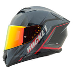 Casco Integral Joe Rocket RKT 210 Sonic Carbón / Rojo ECE 22-06