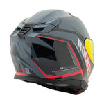 Casco Integral Joe Rocket RKT 210 Sonic Carbón / Rojo ECE 22-06