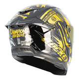 Casco Integral Joe Rocket RKT 240 Gastown Oro Iridium