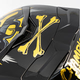 Casco Integral Joe Rocket RKT 240 Gastown Oro Iridium