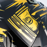 Casco Integral Joe Rocket RKT 240 Gastown Oro Iridium