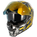 Casco Integral Joe Rocket RKT 240 Gastown Oro Iridium