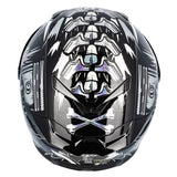 Casco Integral Joe Rocket RKT 240 Gastown Plata Iridium