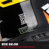 Casco Integral Joe Rocket RKT 240 Reactor Rojo Plata Iridium