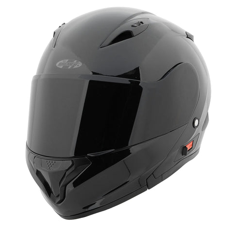 Casco Abatible Joe Rocket RKT 300 Series Solid Negro Brillante